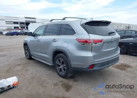 2016 Toyota Highlander Xle V6 из США, поврежденный, VIN 5TDKKRFH3GS146873
